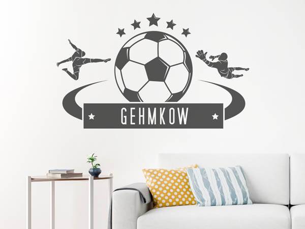 Wandtattoo Gehmkow Fußball