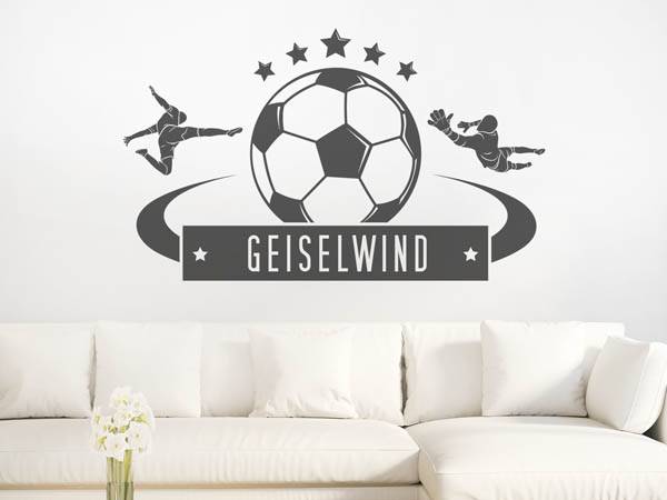 Wandtattoo Geiselwind Fußball