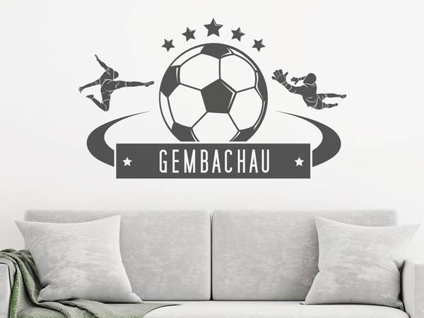 Wandtattoo Gembachau Fußball