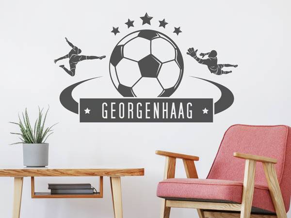 Wandtattoo Georgenhaag Fußball