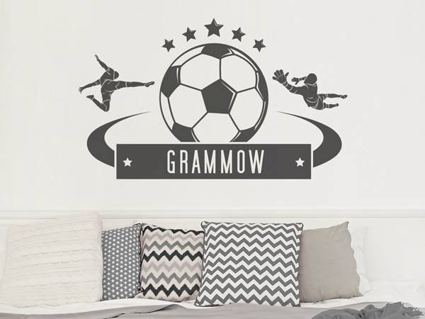 Wandtattoo Grammow Fußball
