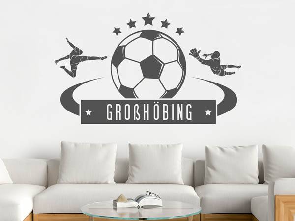 Wandtattoo Großhöbing Fußball