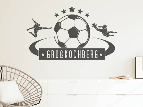Wandtattoo Großkochberg Fußball