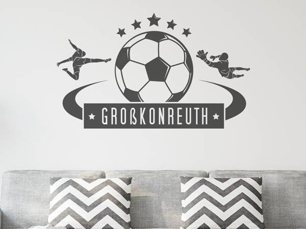 Wandtattoo Großkonreuth Fußball