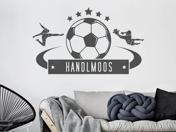 Wandtattoo Handlmoos Fußball