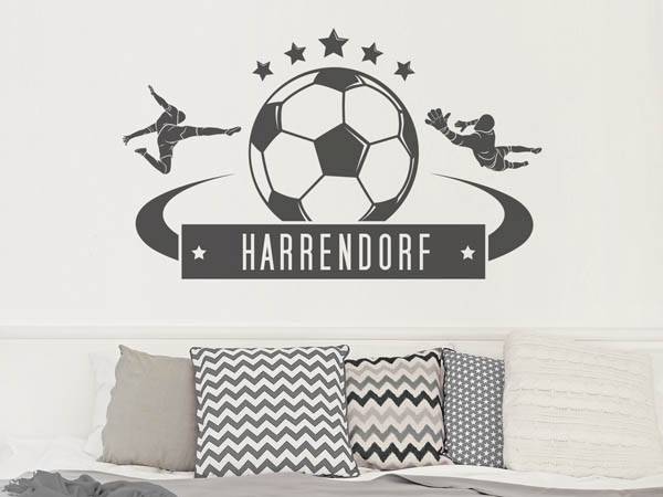 Wandtattoo Harrendorf Fußball