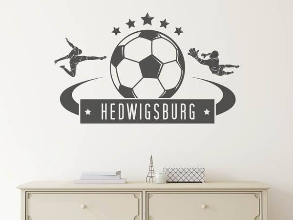 Wandtattoo Hedwigsburg Fußball