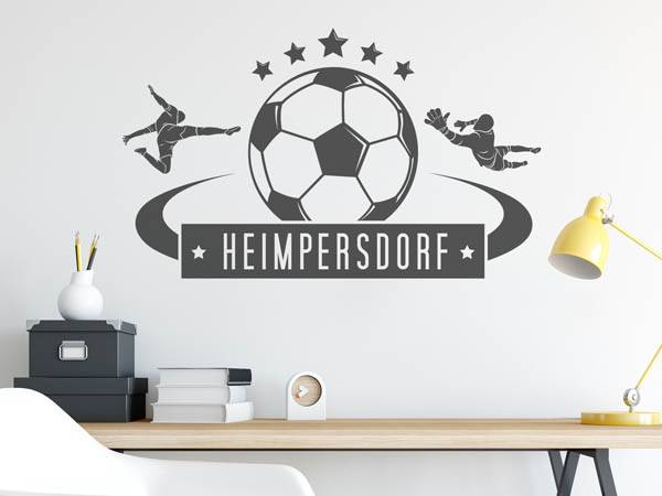 Wandtattoo Heimpersdorf Fußball