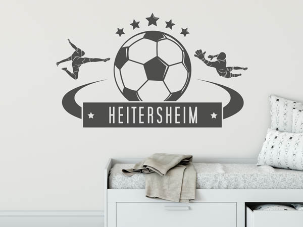 Wandtattoo Heitersheim Fußball