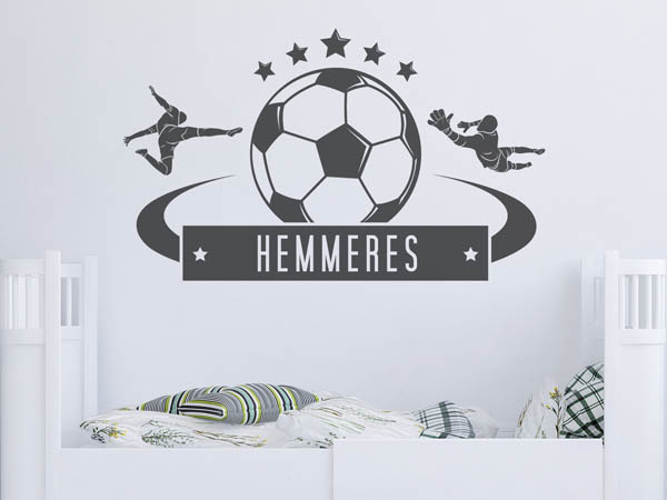 Wandtattoo Hemmeres Fußball