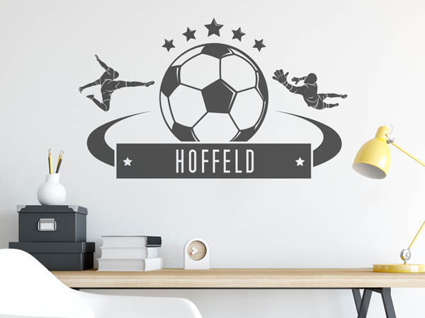 Wandtattoo Hoffeld Fußball