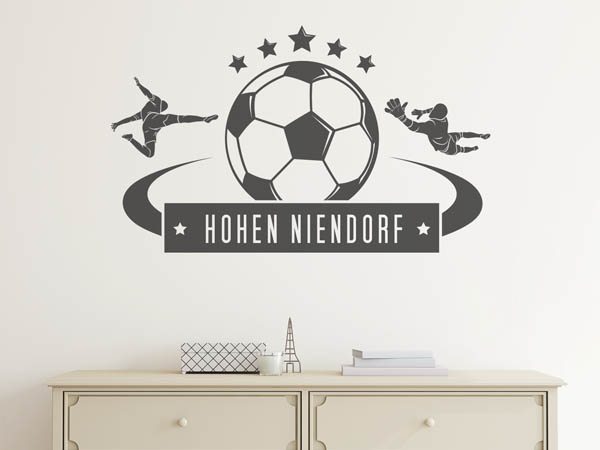 Wandtattoo Hohen Niendorf Fußball