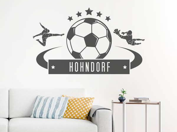 Wandtattoo Hohndorf Fußball