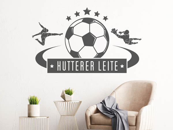 Wandtattoo Hutterer Leite Fußball