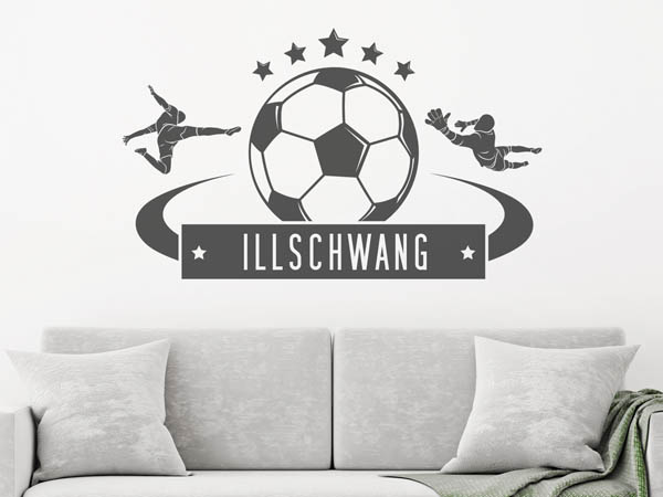 Wandtattoo Illschwang Fußball