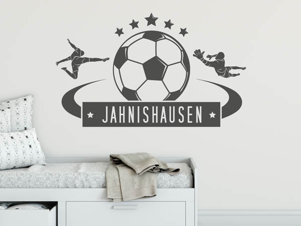 Wandtattoo Jahnishausen Fußball