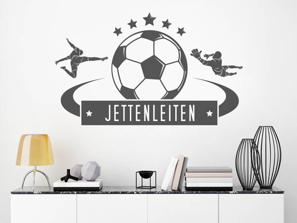 Wandtattoo Jettenleiten Fußball