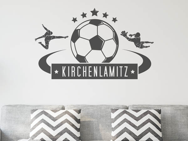 Wandtattoo Kirchenlamitz Fußball