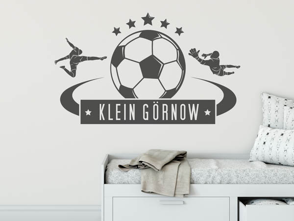Wandtattoo Klein Görnow Fußball