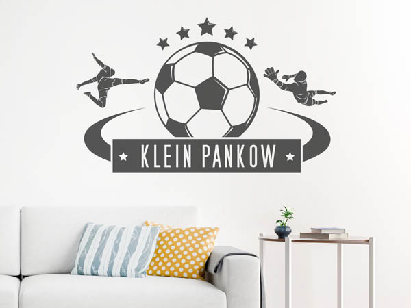 Wandtattoo Klein Pankow Fußball