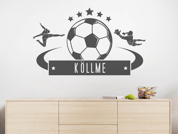 Wandtattoo Köllme Fußball