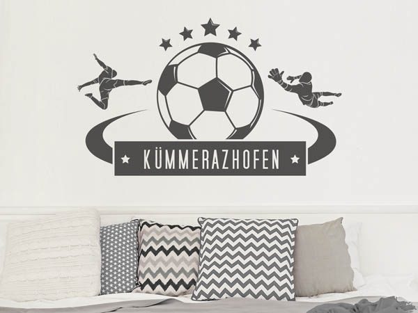 Wandtattoo Kümmerazhofen Fußball