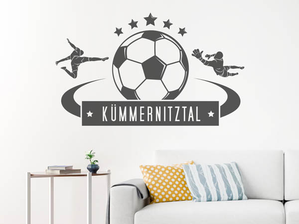 Wandtattoo Kümmernitztal Fußball