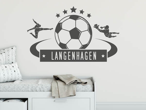 Wandtattoo Langenhagen Fußball