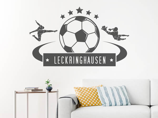 Wandtattoo Leckringhausen Fußball