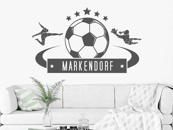 Wandtattoo Markendorf Fußball