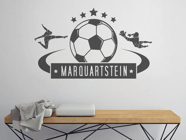 Wandtattoo Marquartstein Fußball