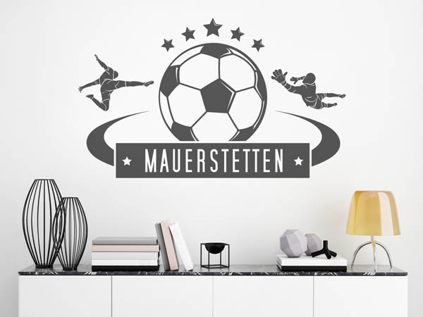 Wandtattoo Mauerstetten Fußball