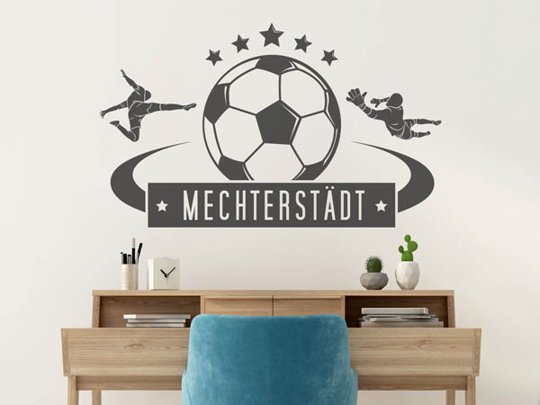 Wandtattoo Mechterstädt Fußball