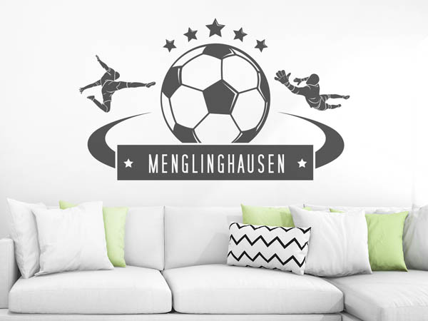 Wandtattoo Menglinghausen Fußball
