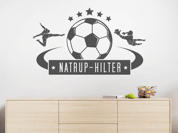 Wandtattoo Natrup-Hilter Fußball