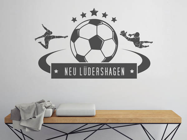 Wandtattoo Neu Lüdershagen Fußball