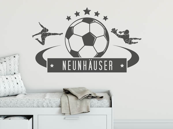 Wandtattoo Neunhäuser Fußball