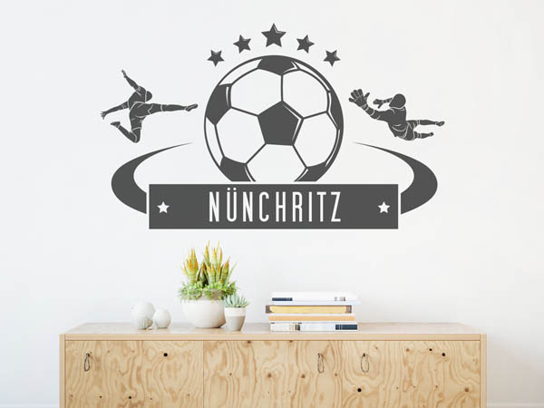 Wandtattoo Nünchritz Fußball