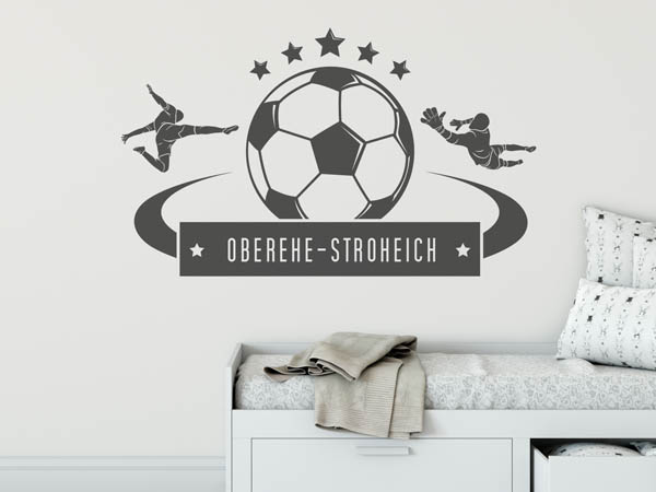 Wandtattoo Oberehe-Stroheich Fußball