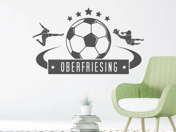 Wandtattoo Oberfriesing Fußball