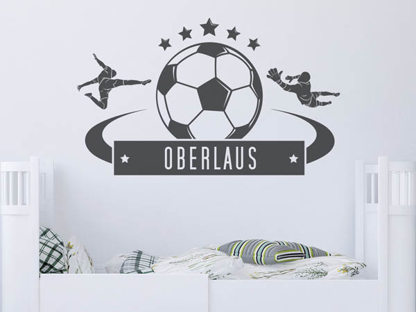Wandtattoo Oberlaus Fußball