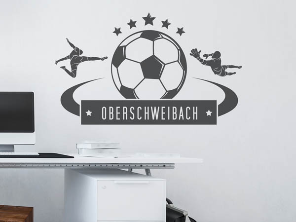 Wandtattoo Oberschweibach Fußball