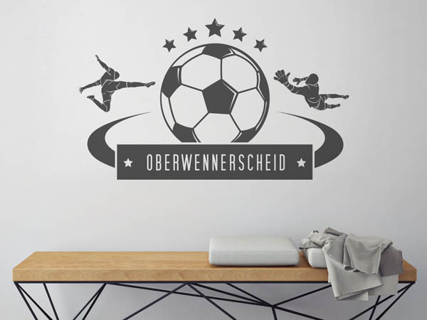 Wandtattoo Oberwennerscheid Fußball