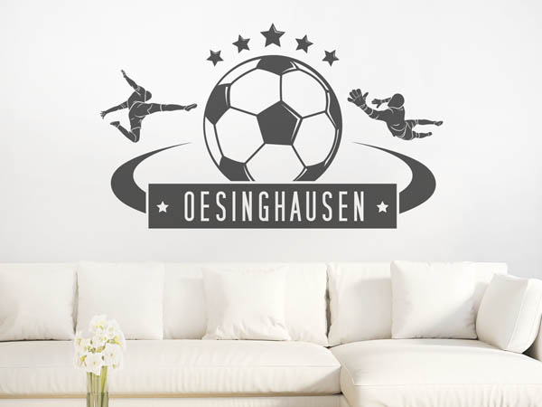Wandtattoo Oesinghausen Fußball