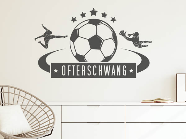 Wandtattoo Ofterschwang Fußball