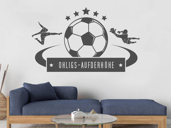 Wandtattoo Ohligs-Aufderhöhe Fußball