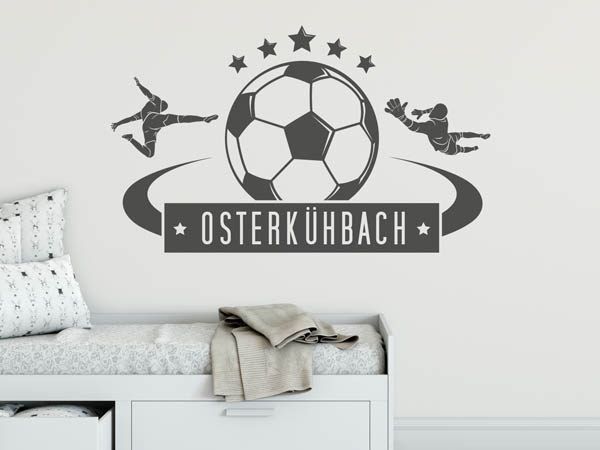 Wandtattoo Osterkühbach Fußball