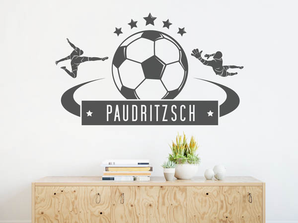 Wandtattoo Paudritzsch Fußball