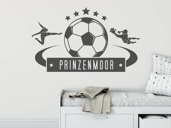 Wandtattoo Prinzenmoor Fußball