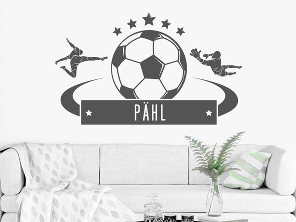 Wandtattoo Pähl Fußball